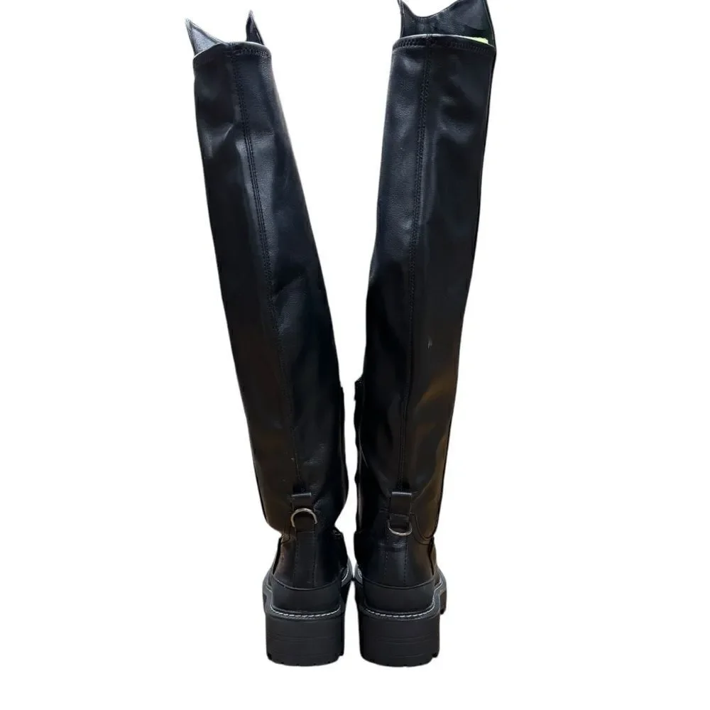 Revolve Sam Edelman Lerue Over The Knee Tall Lug Boots